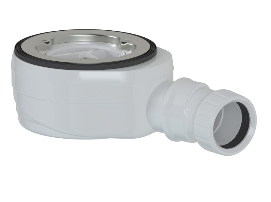 17672 (59532) Vaničkový sifon, průměr 90mm, DN40, nízký 17672