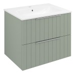 CIRASA STRIP umyvadlová skříňka 59,2x52x46cm, verde CR611-4444S