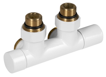 R-START připojovací sada ventilů pro středové připojení, bílá SR230W