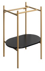 SKA590-5 (49231) PUNO podstavec pod umyvadlo 550x795x396mm, zlato mat SKA590-5