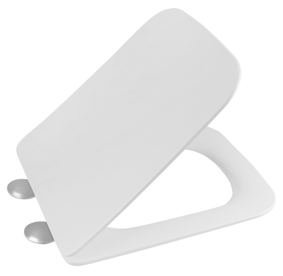 PZS102 (43811) PORTO WC sedátko, SLIM, Soft Close, Easy Take, bílá PZS102