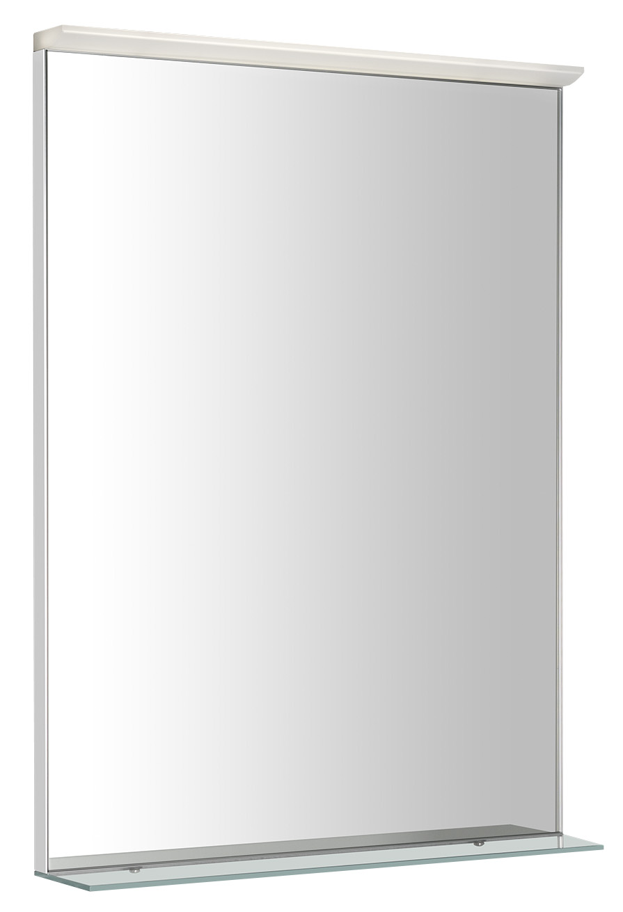 TK060 (51526) TRAKA zrcadlo s LED osvětlením a poličkou, 60x80cm TK060