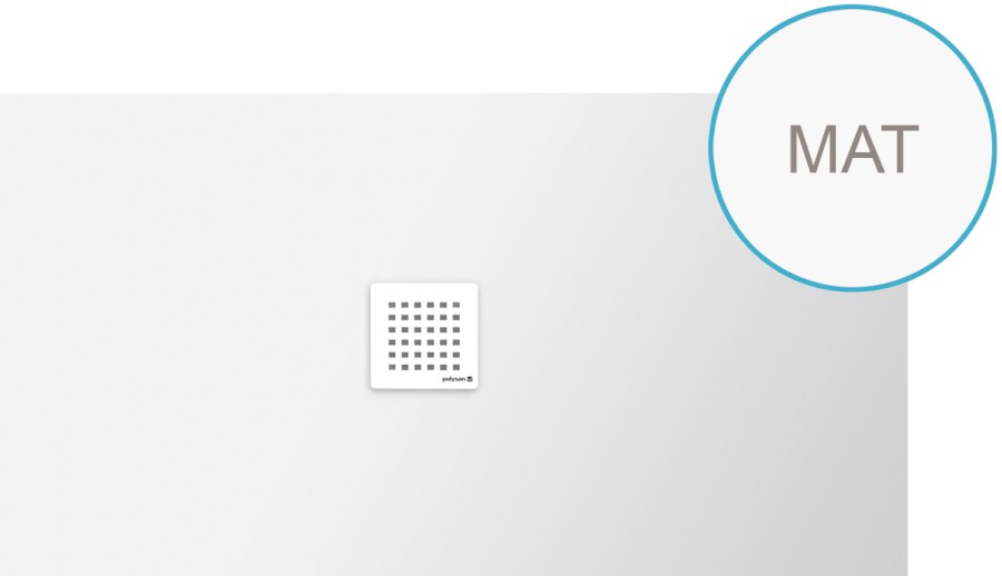 FLEXIA vanička z litého mramoru s možností úpravy rozměru, 150x80cm, bílá mat 72901MAT