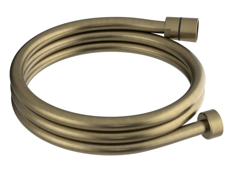 POWERFLEX plastová sprchová hadice, 150cm, zlato mat FLEX150GO