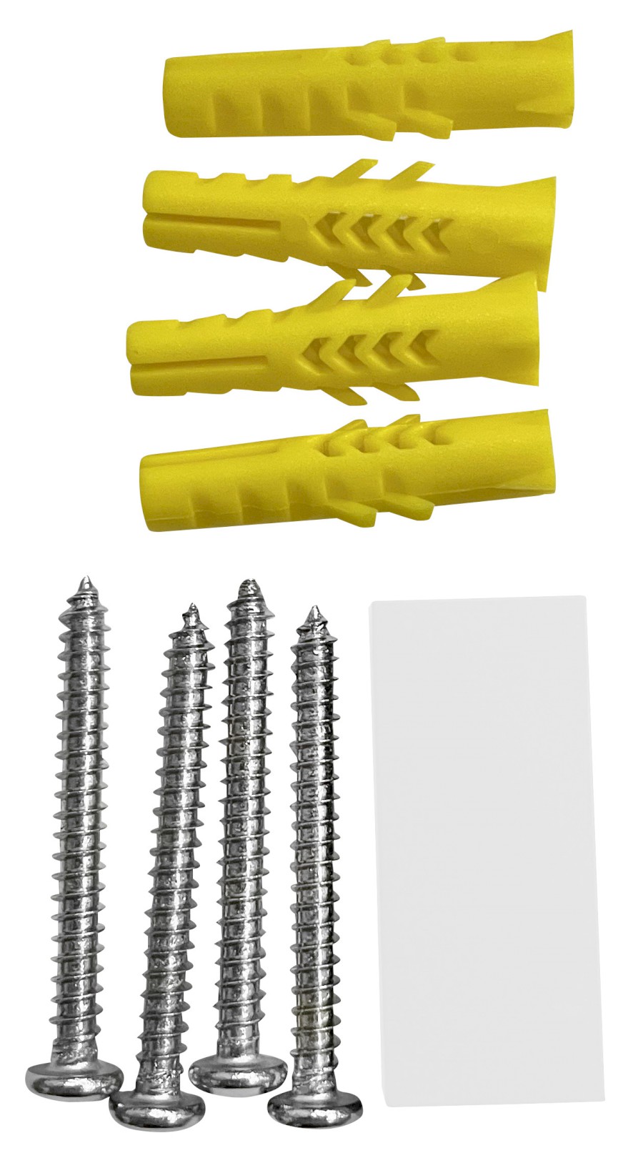 NDGX03W (52182) VARIO fixační sada k profilu, bílá mat NDGX03W