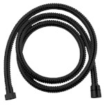 POWERFLEX kovová sprchová hadice, 200cm, černá mat FLEX200B