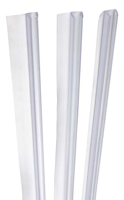 Set svislých těsnění pro sklo 6/6mm, 1900mm NDEL20