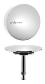 71891 (60728) Vrchní sada vanové soupravy, chrom 71891