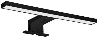 SERAPA LED svítidlo 5W, 230V, 300x40x100mm, IP44, plast, černá mat SA147B