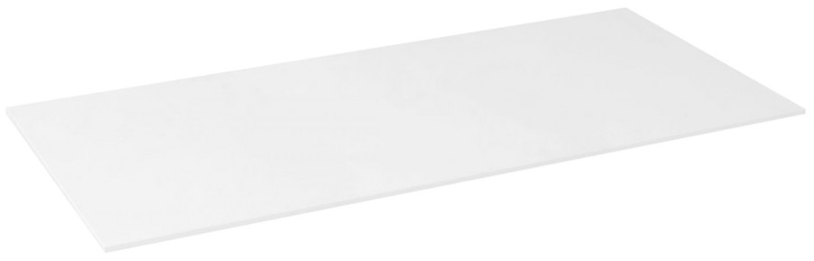 LOREA deska Rockstone 141x1,2x52,5cm, bílá mat LE140-0101