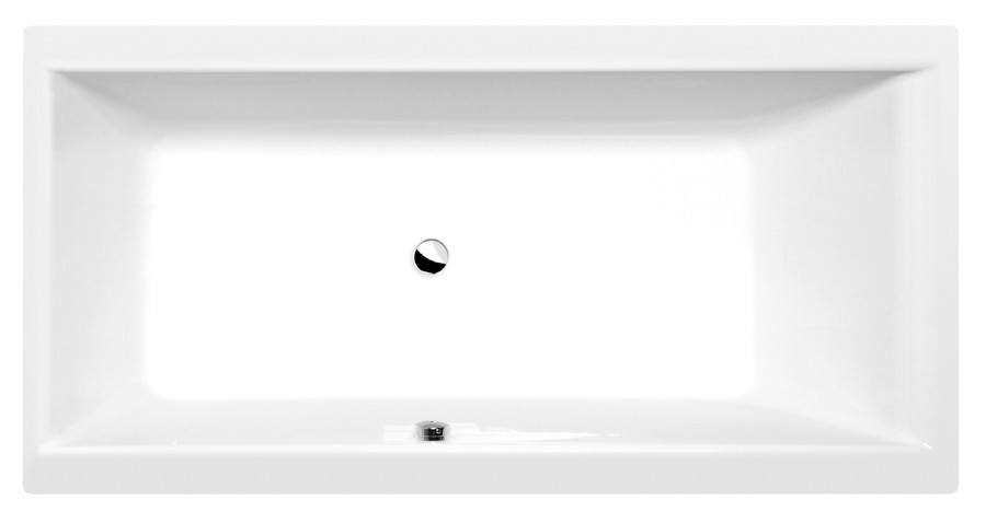 CLEO obdélníková vana 180x90x48cm, bílá 13111