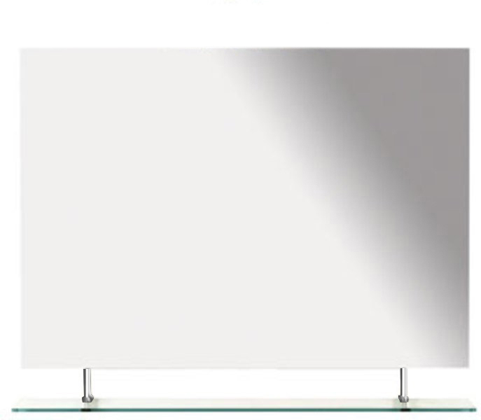 WEGA zrcadlo s policí 90x80cm 60092-9