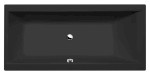 93611.21 (29893) CLEO obdélníková vana 160x75x48cm, černá mat 93611.21