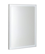 LUMINAR zrcadlo s LED osvětlením v rámu 60x80cm, chrom NL557