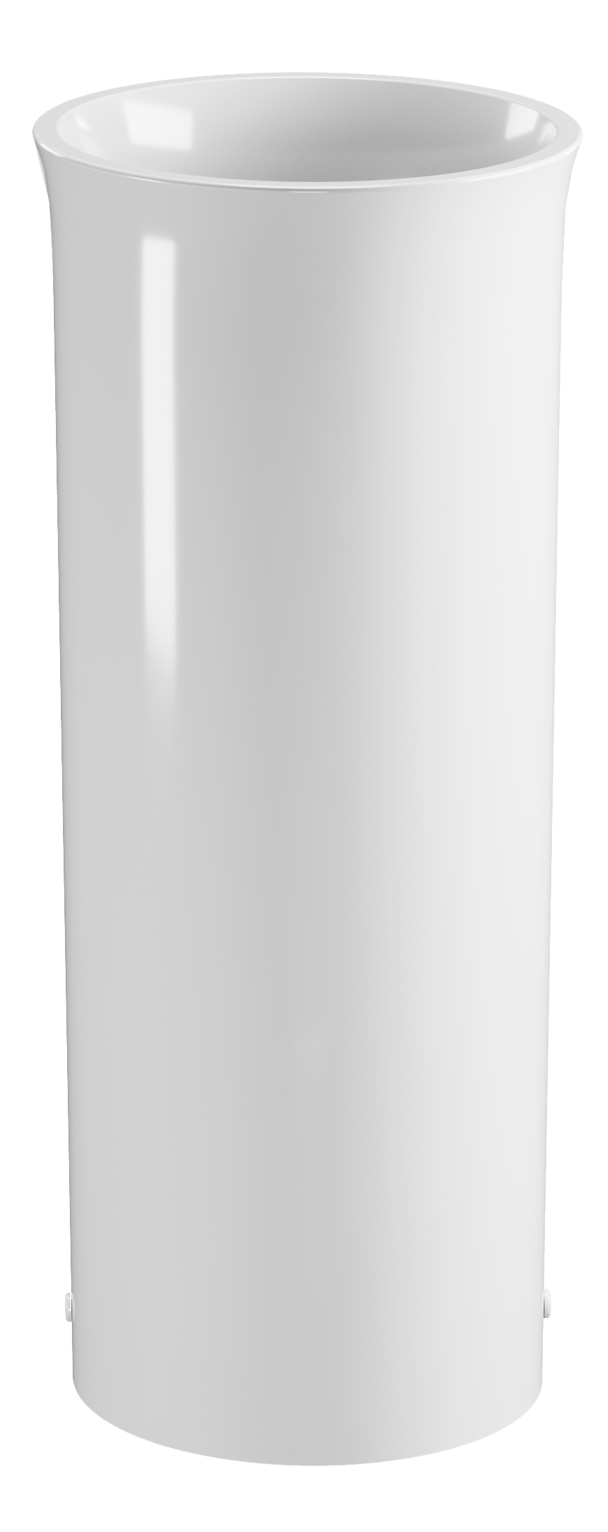 564601 (61924) THE NEW YORKER keramické umyvadlo volně stojící, 40x89x40cm, bílá 564601