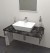 AVICE deska pod umyvadlo 100x50cm, tl.5cm, štípaný kámen AV109