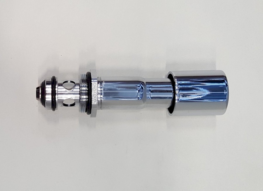 Přepínač s ovladačem pro podomítkovou baterii, chrom NDVN42