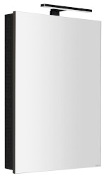 GRETA galerka s LED osvětlením, 50x70x14cm, černá mat GR055-0035