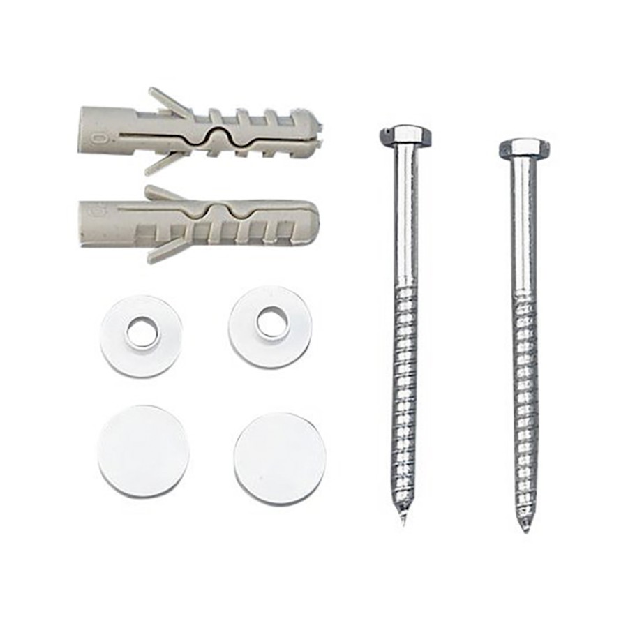 40023 (411) MAK10 kotvící sada pro WC mísy, vrut 6,0x70, bílá 40023