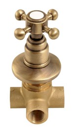 ANTEA podomítkový přepínač, bronz DEVIN26