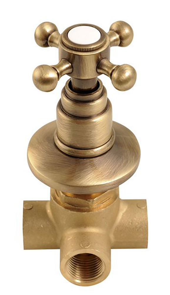 DEVIN26 (4269) ANTEA podomítkový přepínač, bronz DEVIN26