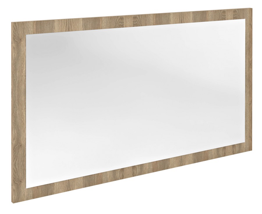 NIROX zrcadlo v rámu 120x70cm, dub texas NX127-2020