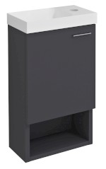 LT711-3434 (56275) LATUS XI umyvadlová skříňka 30x53x16,5cm, antracit matný LT711-3434