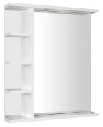 KORIN STRIP zrcadlo s LED osvětlením a policemi 60x70x12cm KO370S