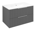 CIRASA STRIP umyvadlová skříňka 79,8x52x46cm, carina CR801-4141S