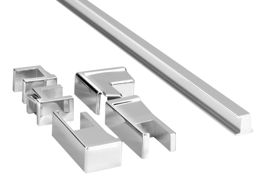 TRINITY přetoková lišta, chrom NDGT03CH