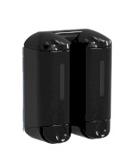 A94603 (58283) SHOWER SMALL dvojitý dávkovač tekutého mýdla, 2x170ml, černá A94603