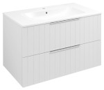 CIRASA STRIP umyvadlová skříňka 79,8x52x46cm, bílá mat CR801-3131S