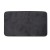 FUZZY koupelnová předložka, 50x80cm, 100% polyester, protiskluz, černá 96FY508014