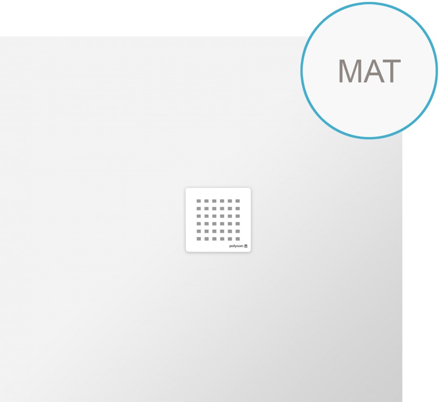 72922MAT (58343) FLEXIA vanička z litého mramoru s možností úpravy rozměru, 110x100cm, bílá mat 72922MAT