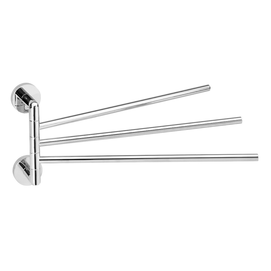 WS022 (56799) LARISSA trojitý držák ručníků otočný 350mm, chrom WS022