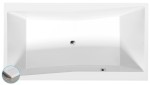 78531S (60934) QUEST SLIM obdélníková vana 190x100x49cm, bílá 78531S