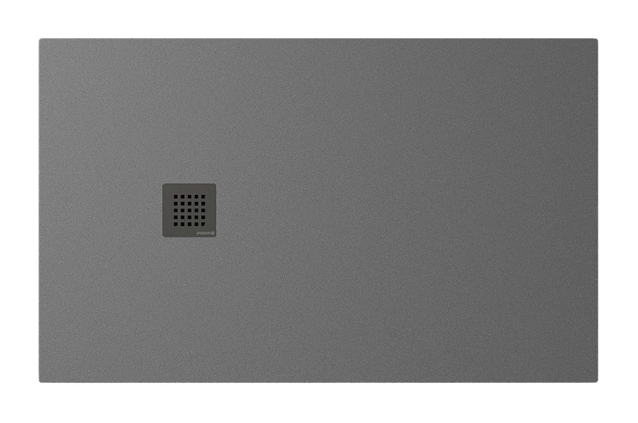 TRENECA vanička z litého mramoru s možností úpravy rozměru, 130x80cm, šedá mat 84303.31