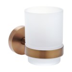 XR903PG (61581) X-ROUND COPPER sklenka, mléčné sklo, měď mat XR903PG