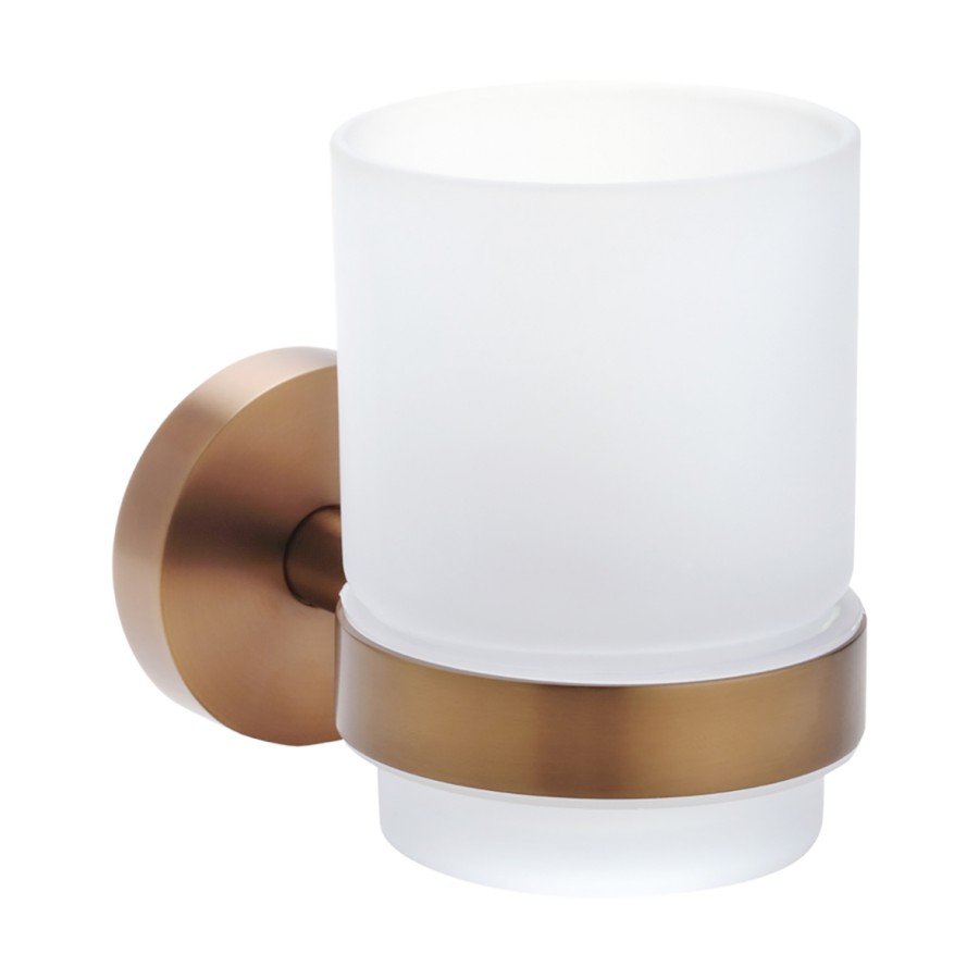 XR903PG (61581) X-ROUND COPPER sklenka, mléčné sklo, měď mat XR903PG