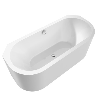 VIVA A MONOLITH rohová vana 180x75x60cm, bílá 89139MA