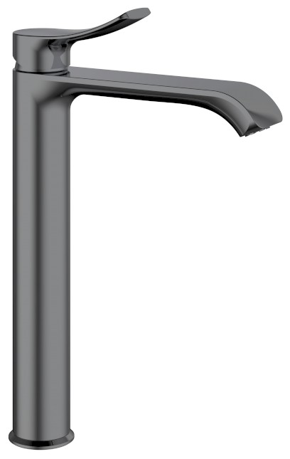 SUGA stojánková umyvadlová baterie vysoká, gun metal TJ006GM