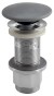 Umyvadlová výpust 5/4“, click-clack, betonová zátka, 10-80mm, šedá mat FG917