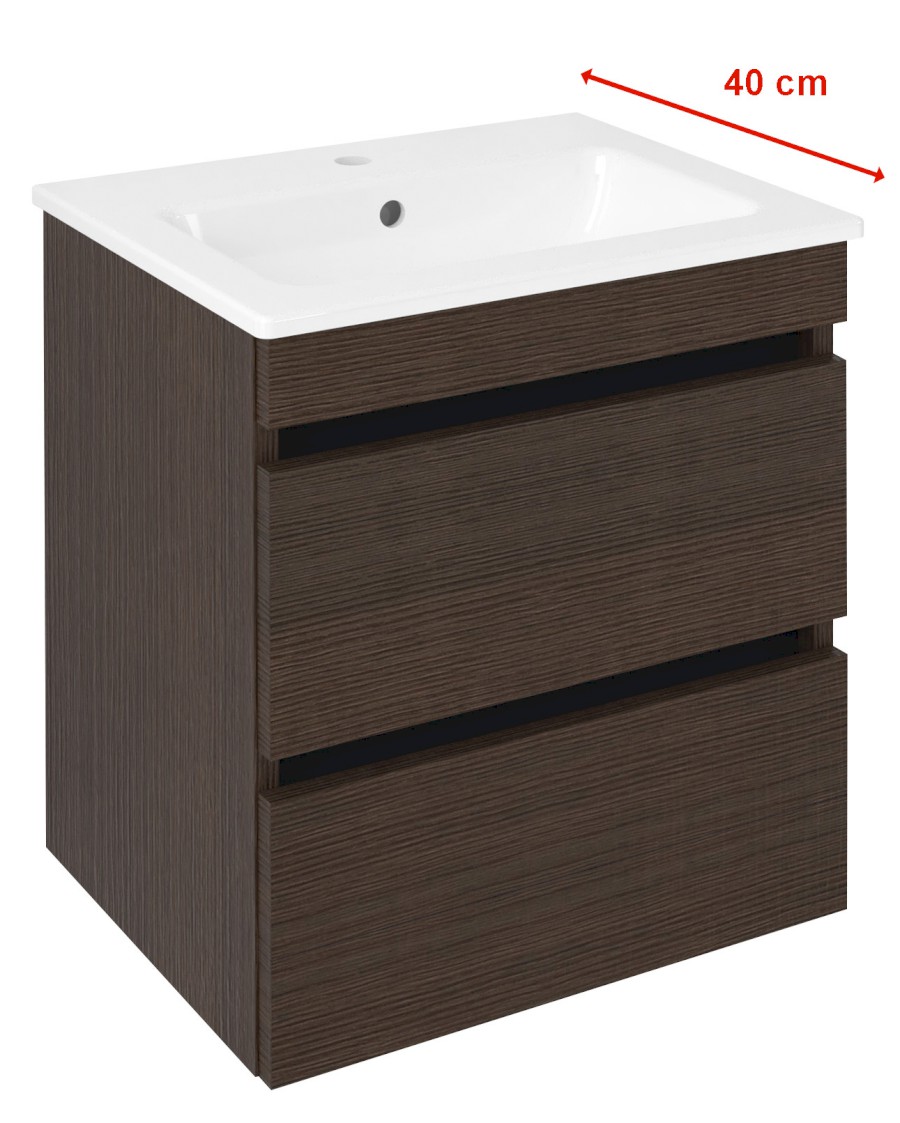 EZ492-1616 (60266) EZARA umyvadlová skříňka 48x54x39cm, borovice rustik EZ492-1616