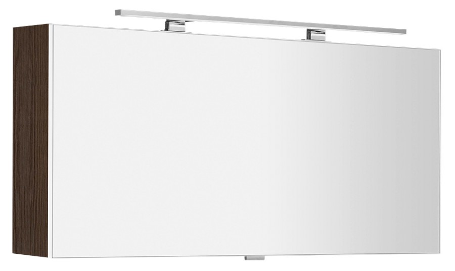 CLOE galerka s LED osvětlením 120x50x18cm, borovice rustik CE120-0016