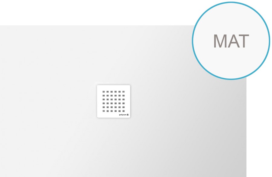 FLEXIA vanička z litého mramoru s možností úpravy rozměru, 130x80cm, bílá mat 72899MAT