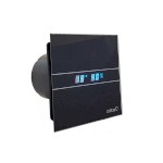 E-120 GBTH koupelnový ventilátor axiální s automatem, 6W/11W, potrubí 120mm, černá 00901602