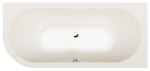 VIVA R asymetrická vana 175x80x47cm, ivory 78119.40