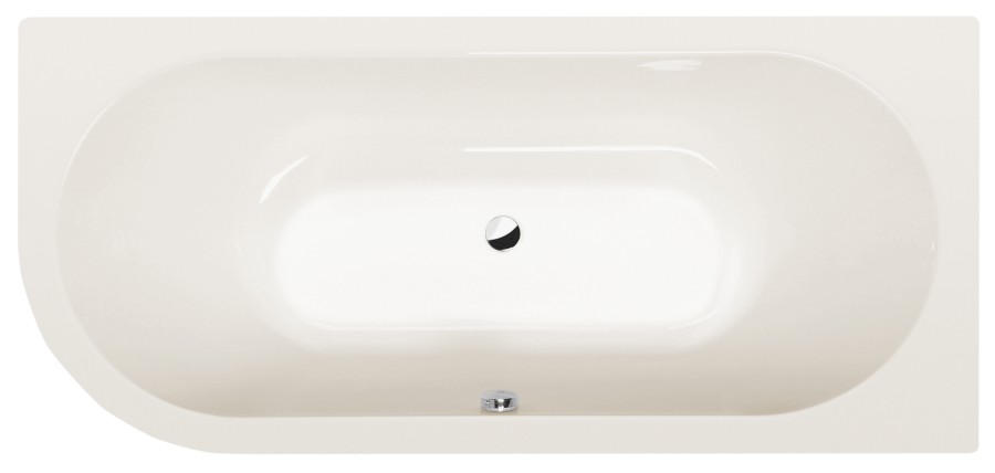 VIVA R asymetrická vana 175x80x47cm, ivory 78119.40