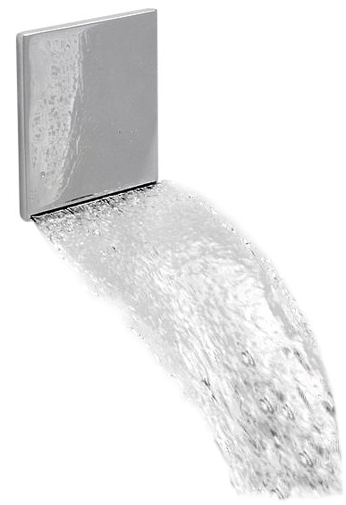 Výtoková hubice 100x5mm, chrom SH1001