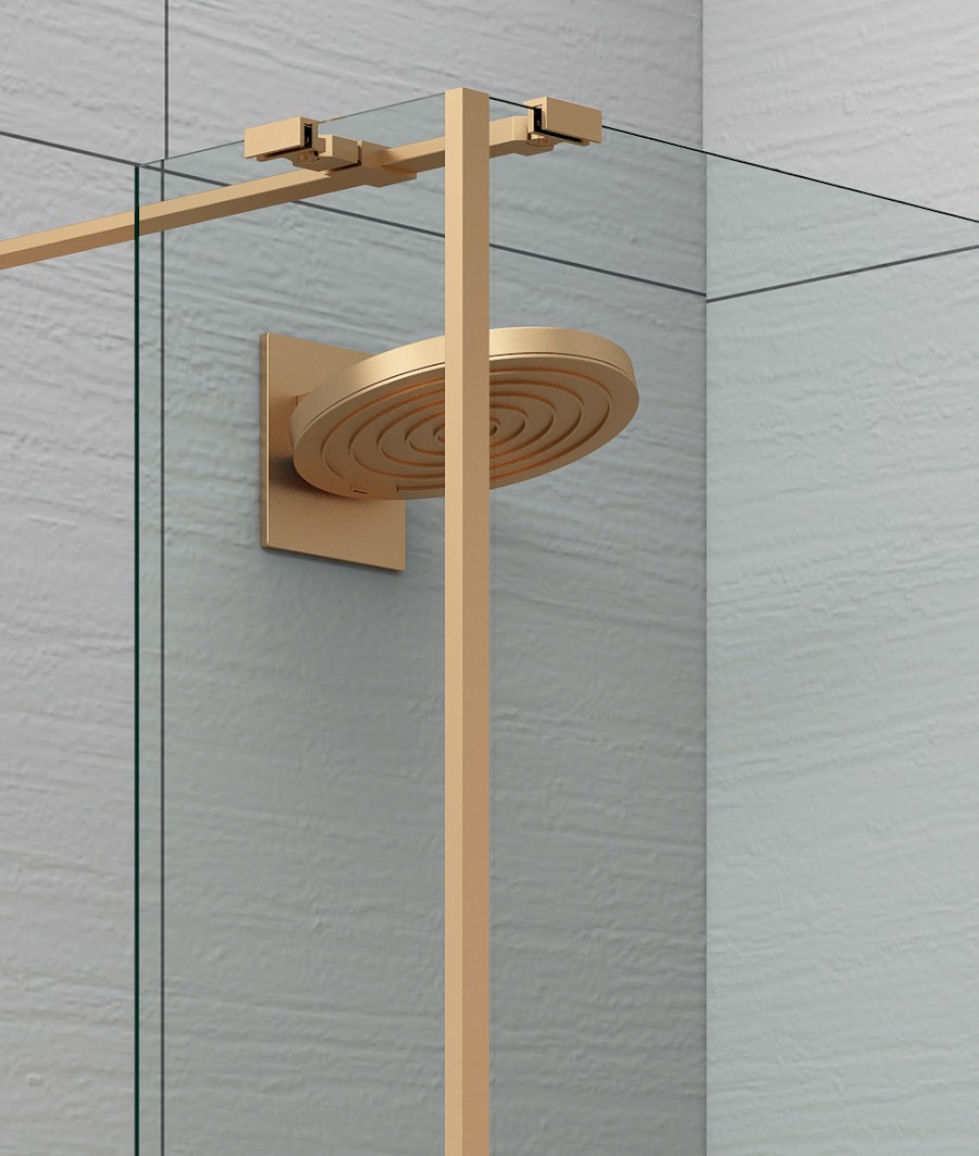 ES7946 (59107) ESCA GOLD MATT rohový profil ES7946